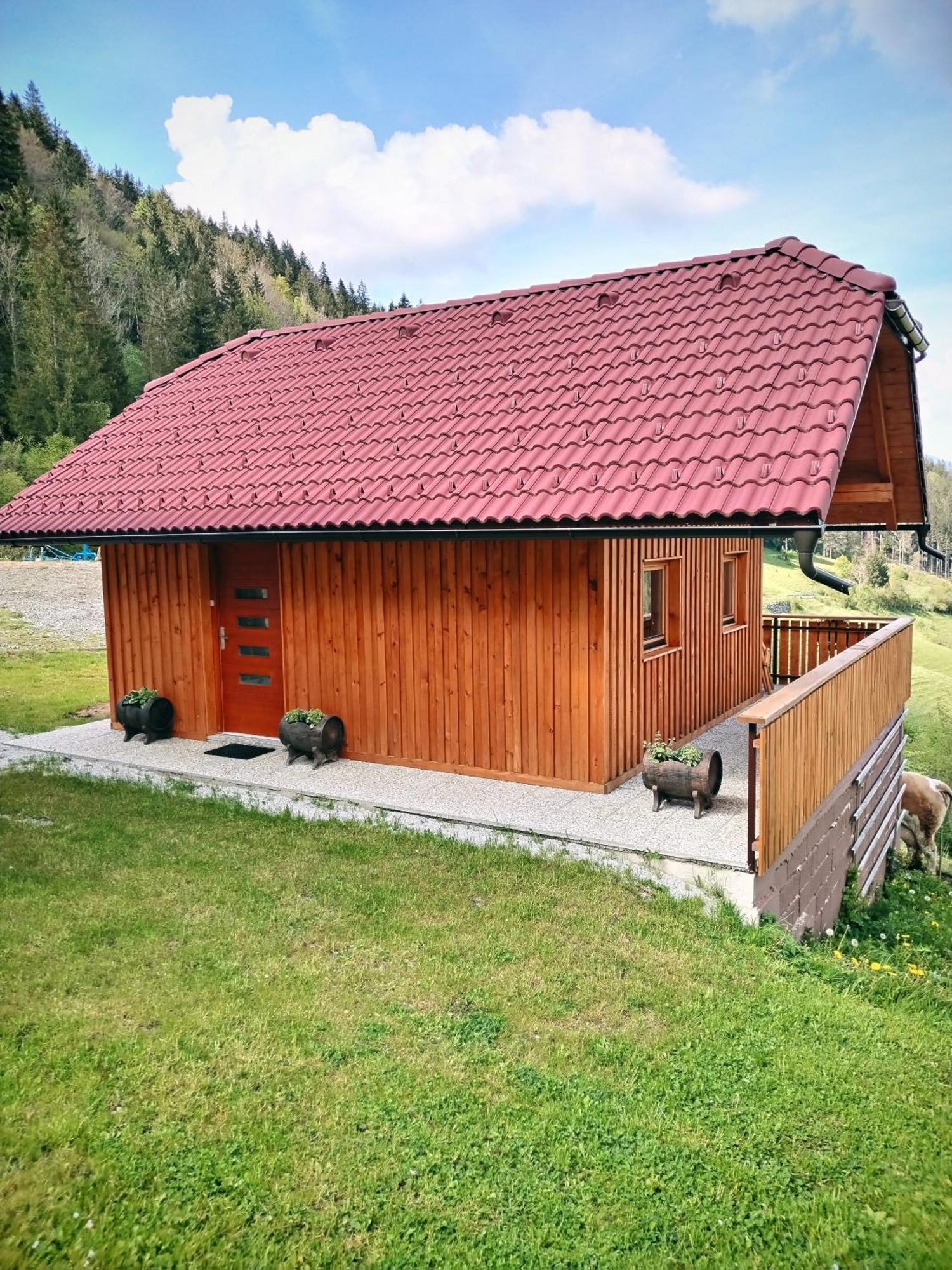 Pocitniska Hiska Lastovka Podvolovljek Exteriér fotografie